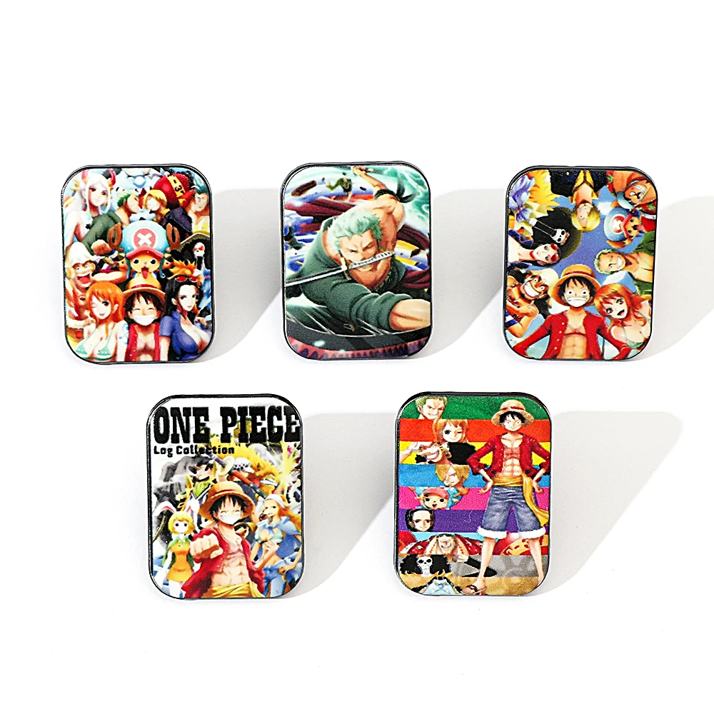 Embroidery Textile - 5 Pcs Creative Anime Brooch Unity