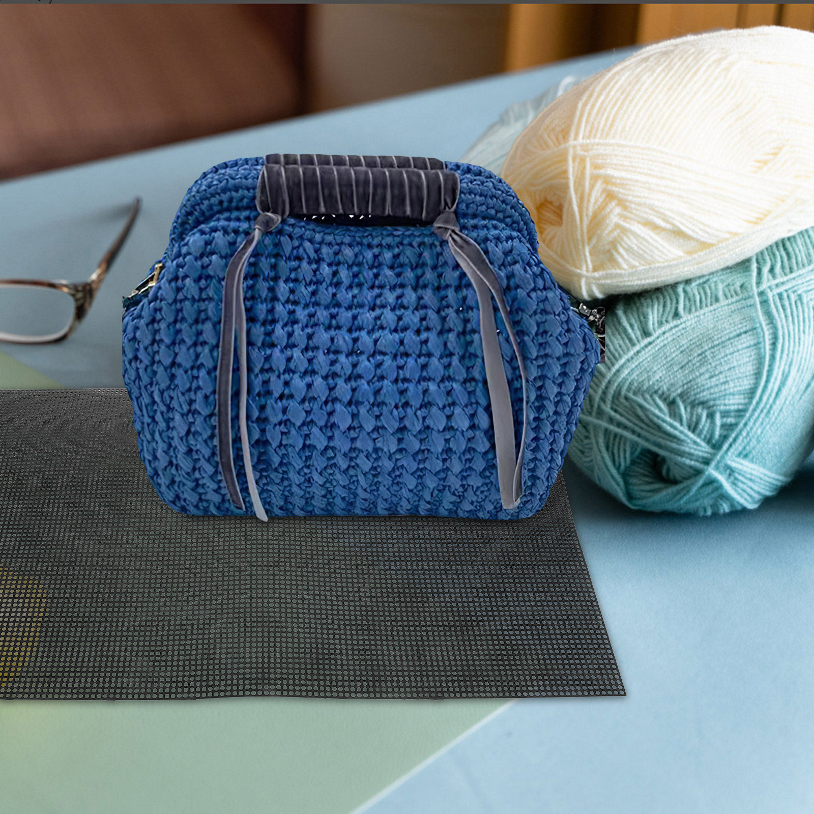 Embroidery Yarns - 3Pcs Plastic Mesh Base Liners for