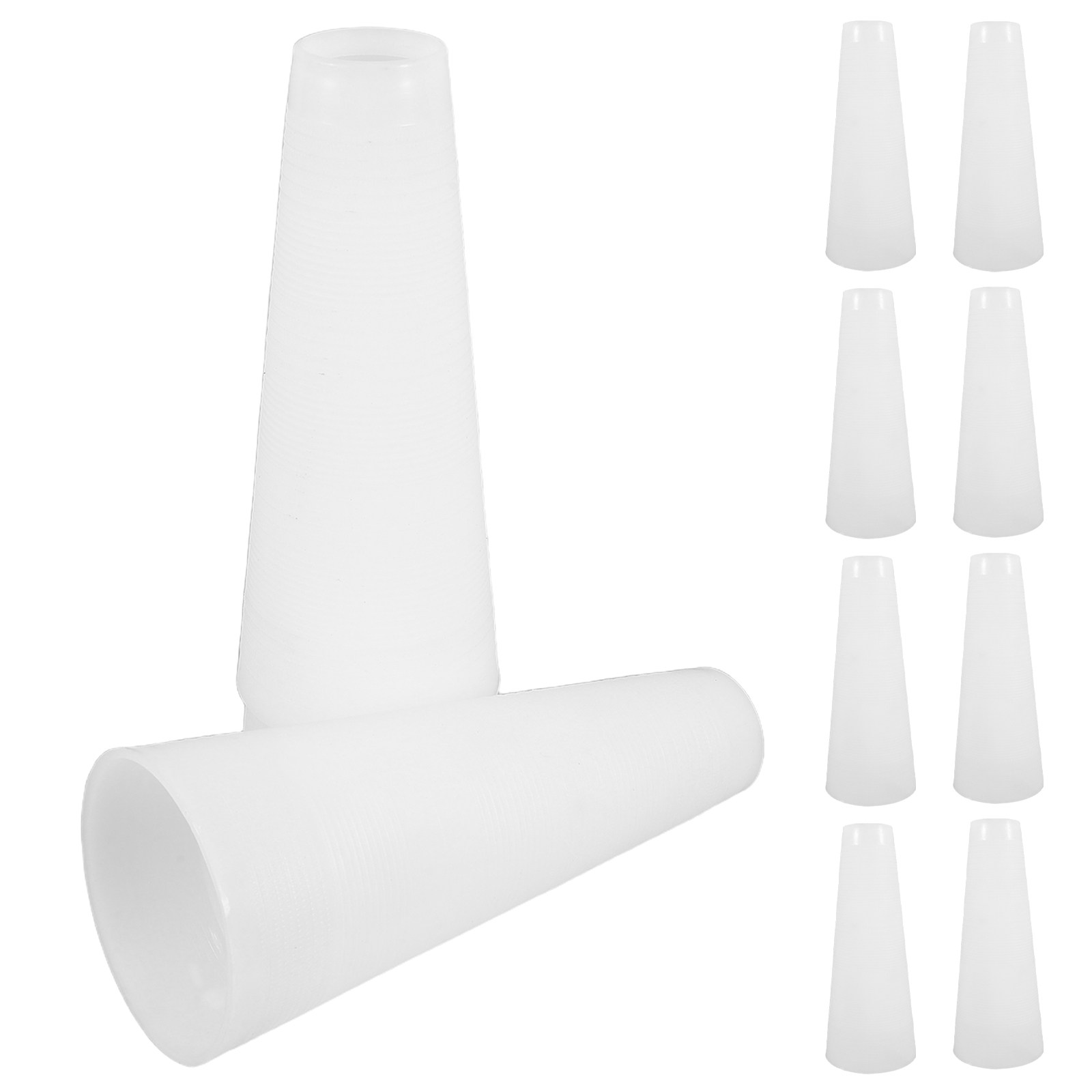 Embroidery Yarns - 10Pcs Plastic Yarn Cones Cone Bobbins