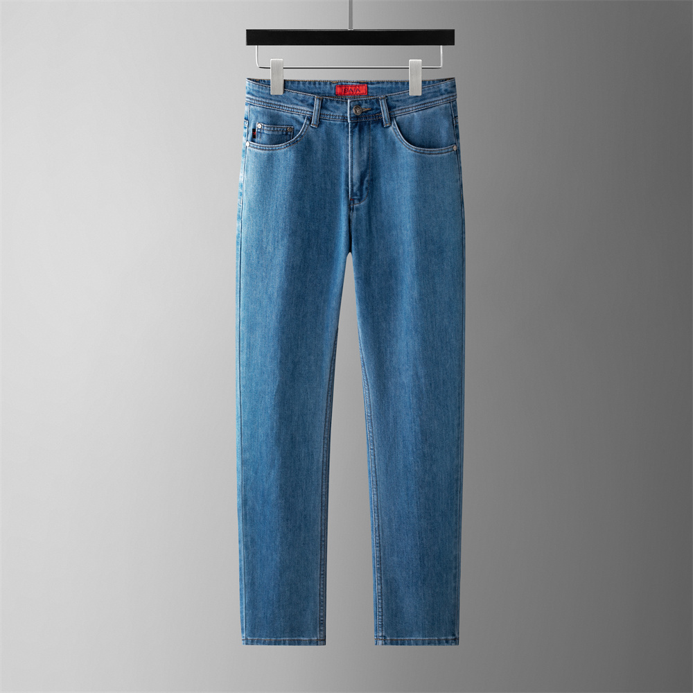 OECHSLI Jeans Thin Cotton Men  - Embroidery On Jeans avis et prix