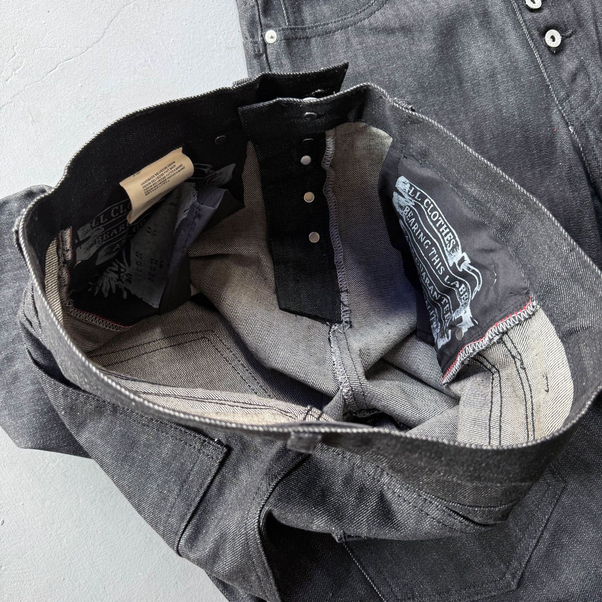 Brand New No Faith Studios Bag - Embroidery On Jeans avis et prix
