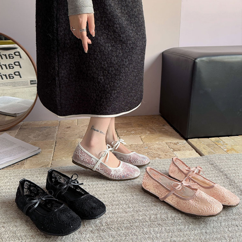 Women's Gentle Ballet Flat Sho - Embroidery Shoes avis et prix