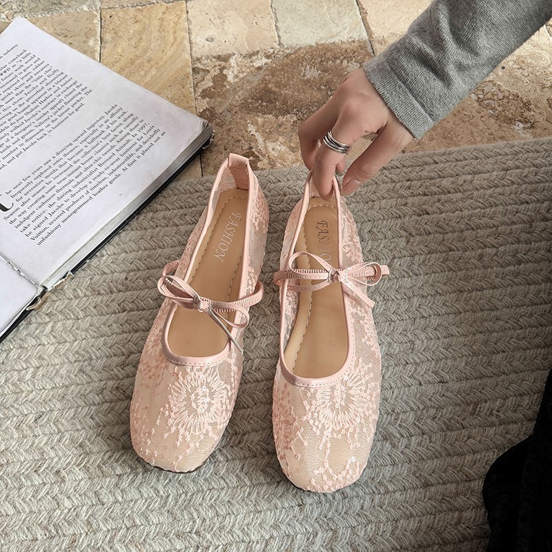 Women's Gentle Ballet Flat Sho - Embroidery Shoes avis et prix