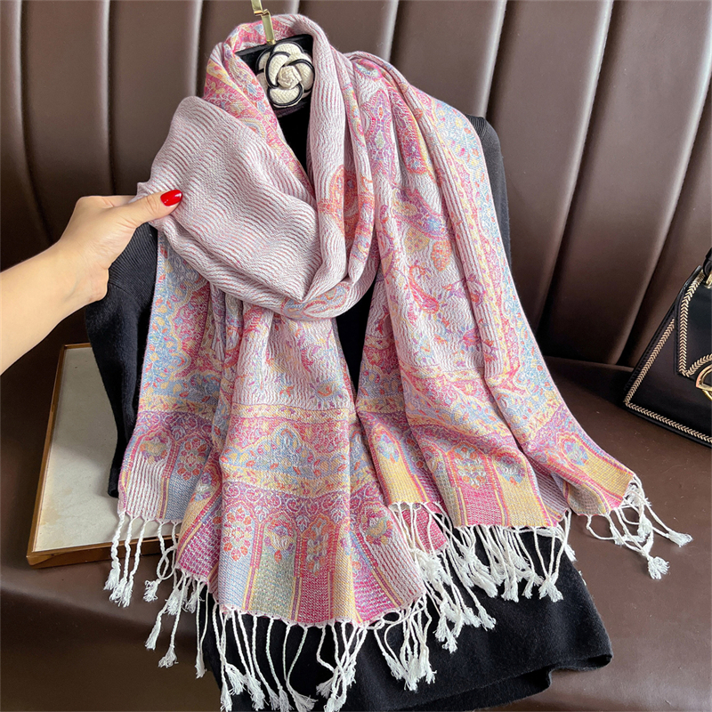 Luxury Embroidery Cashmere Win - Embroidery Hijab avis et prix