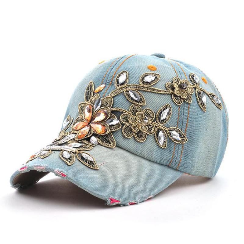 COKK Women's Baseball Cap Diam - Embroidery On Jeans avis et prix
