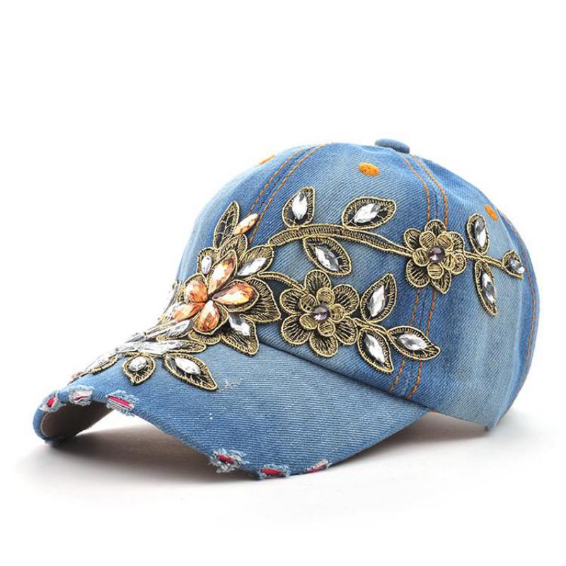 COKK Women's Baseball Cap Diam - Embroidery On Jeans avis et prix