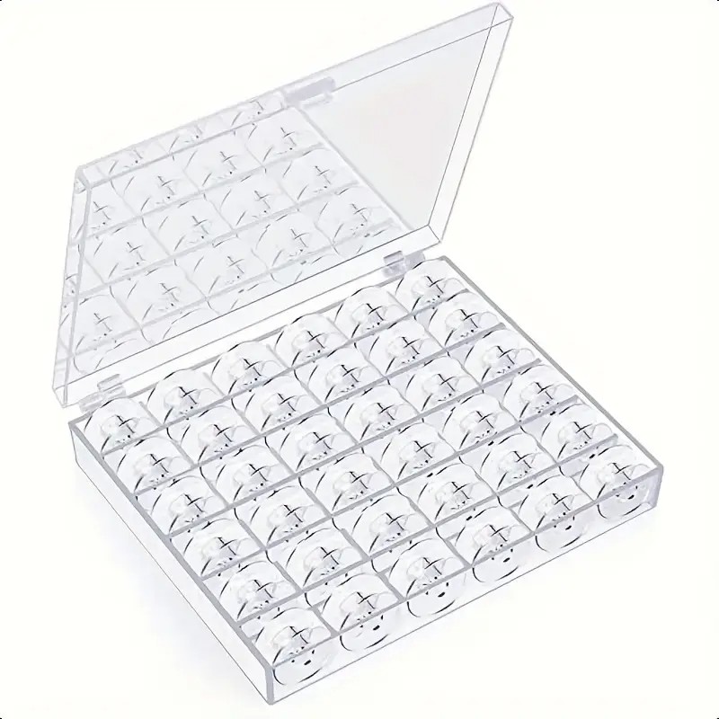 25/36pcs Transparent Plastic B - Embroidery Tas avis et prix