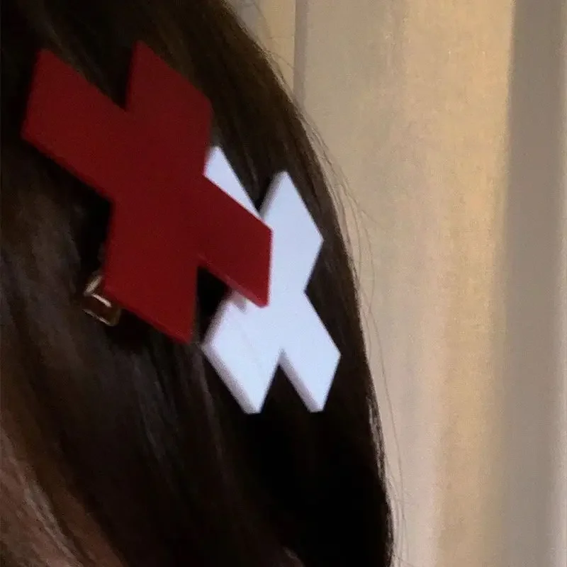 Gothic Acrylic Cross Hairpins  - Embroidery Gothic avis et prix