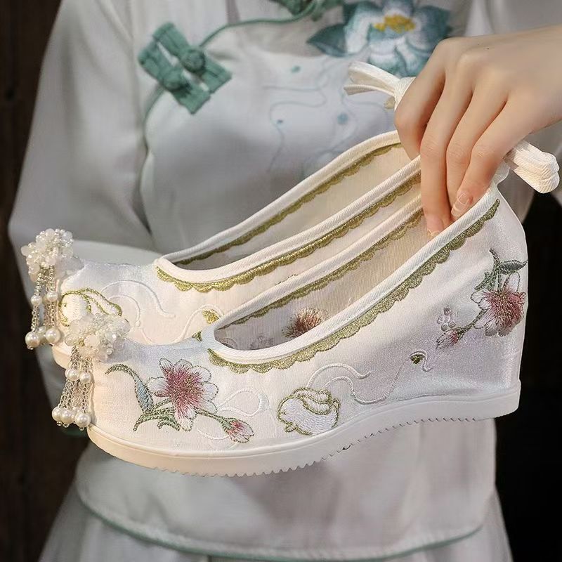 Woman Increased Internal Embro - Embroidery Shoes avis et prix
