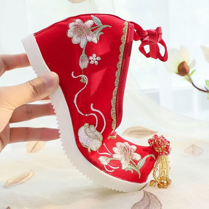 Woman Increased Internal Embro - Embroidery Shoes avis et prix