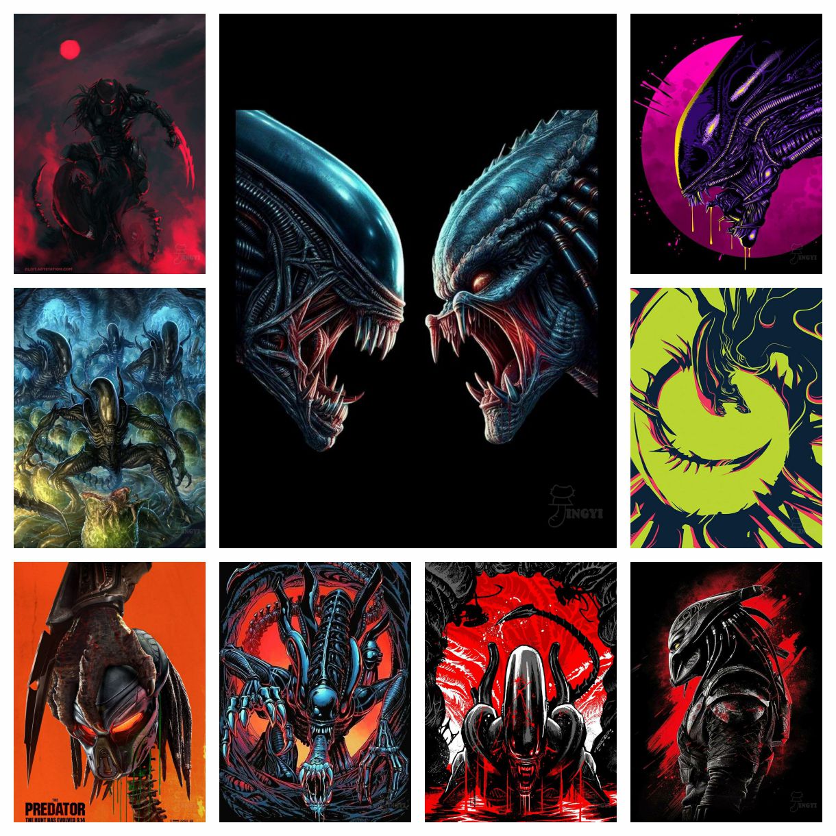 2025 New Alien vs Predator Cha - Embroidery Vs Stitching avis et prix