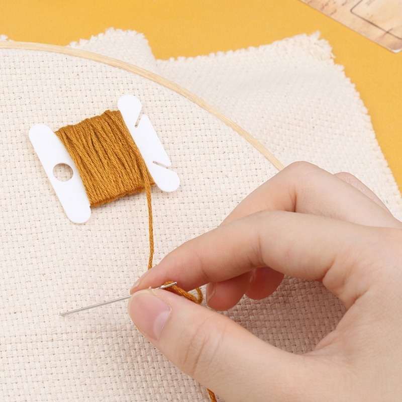 Plastic Embroidery Floss Bobbi - Embroidery Tas avis et prix