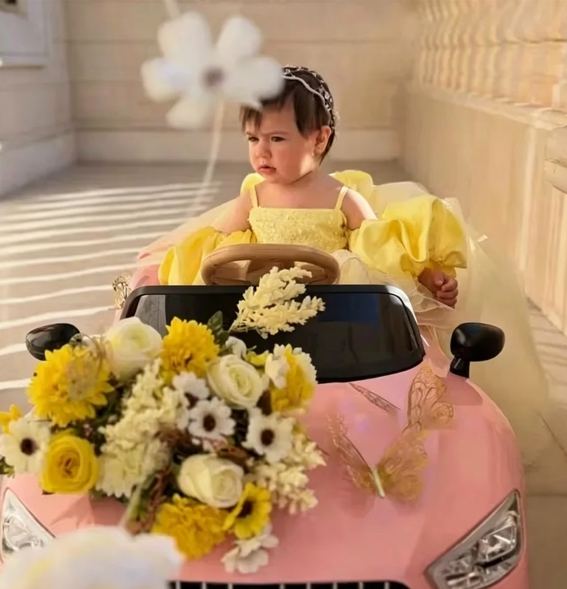 Cute Yellow Flower Girl Dresse - Embroidery Yellow Dress avis et prix