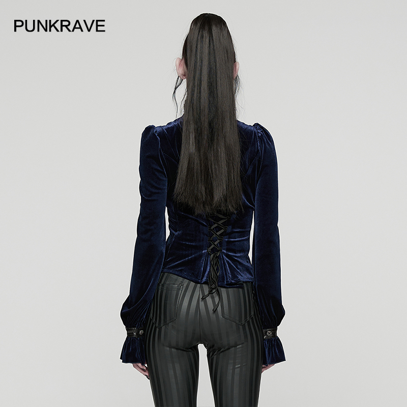 PUNK RAVE Women's Goth Gorgeou - Embroidery Gothic avis et prix