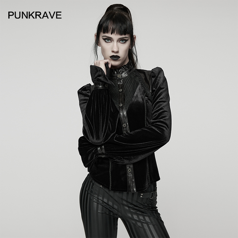 PUNK RAVE Women's Goth Gorgeou - Embroidery Gothic avis et prix