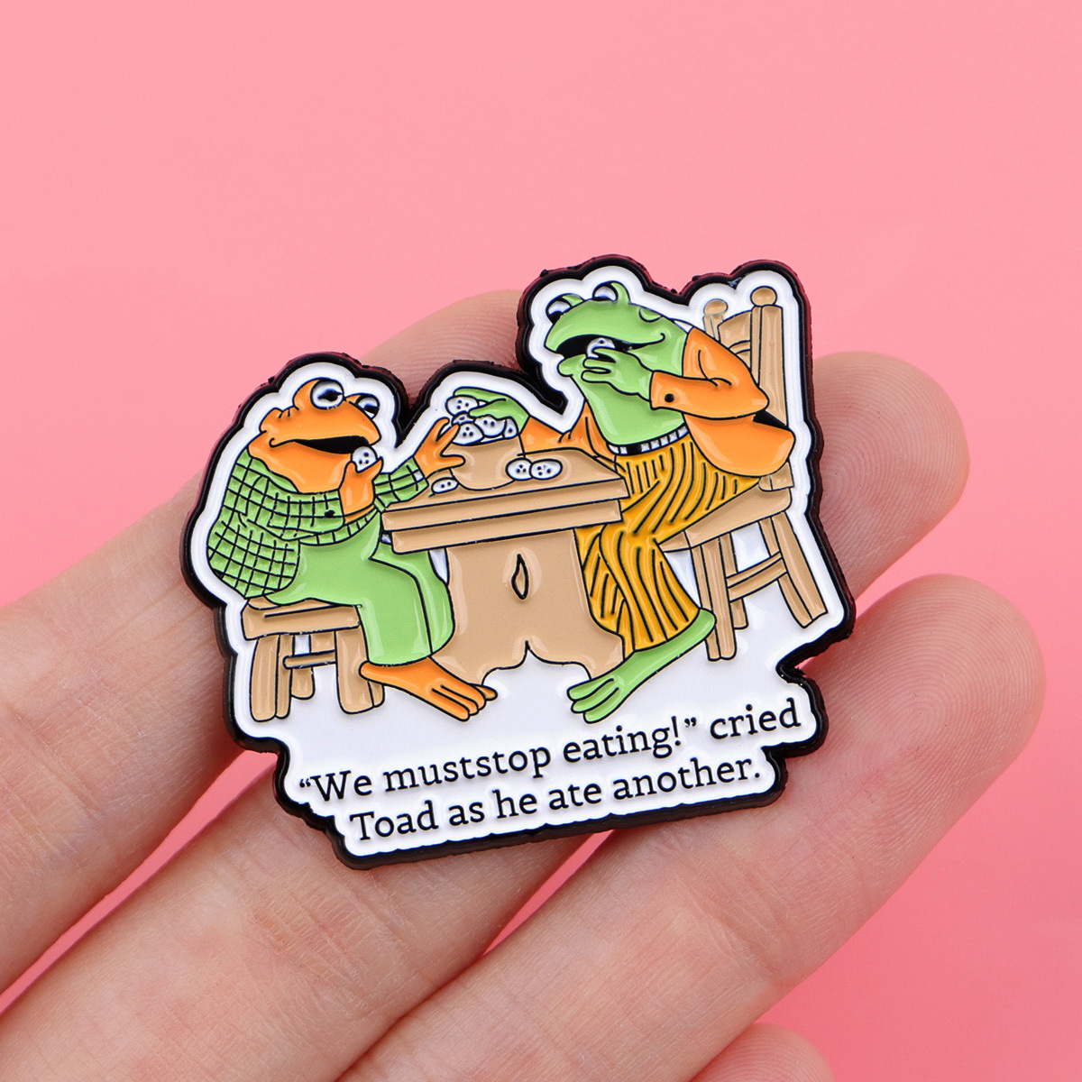 Cartoon Frog Brooch Pin Badge  - Embroidery Textile avis et prix