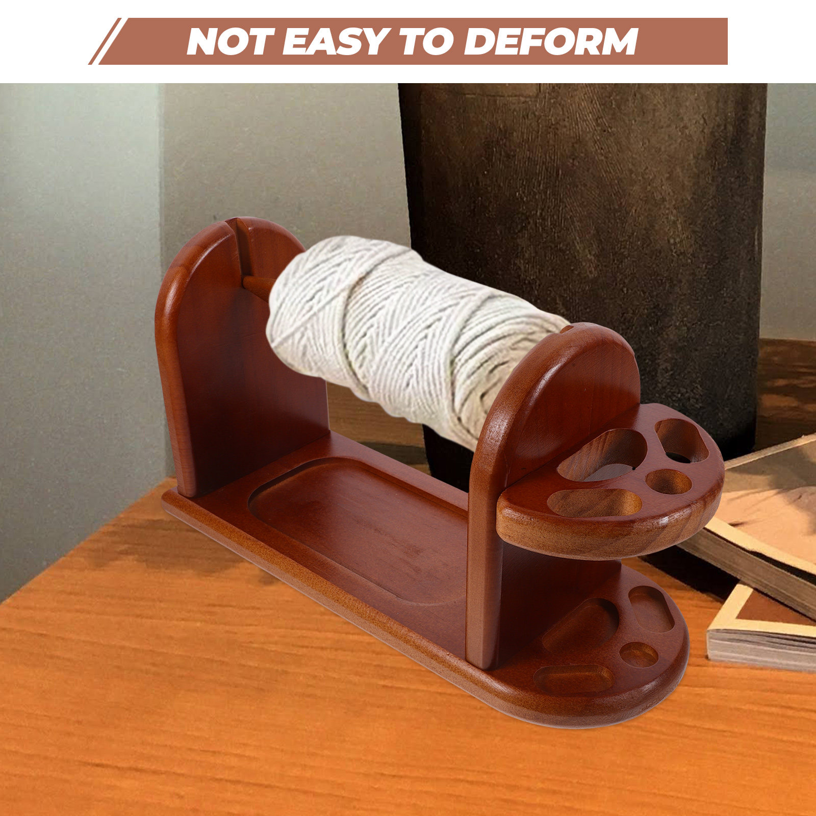 Sturdy Wooden Yarn Holder for  - Embroidery Yarns avis et prix
