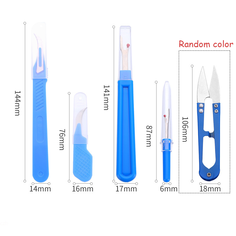 5Pcs Blue Sewing Ripper Kit wi - Embroidery Yarns avis et prix