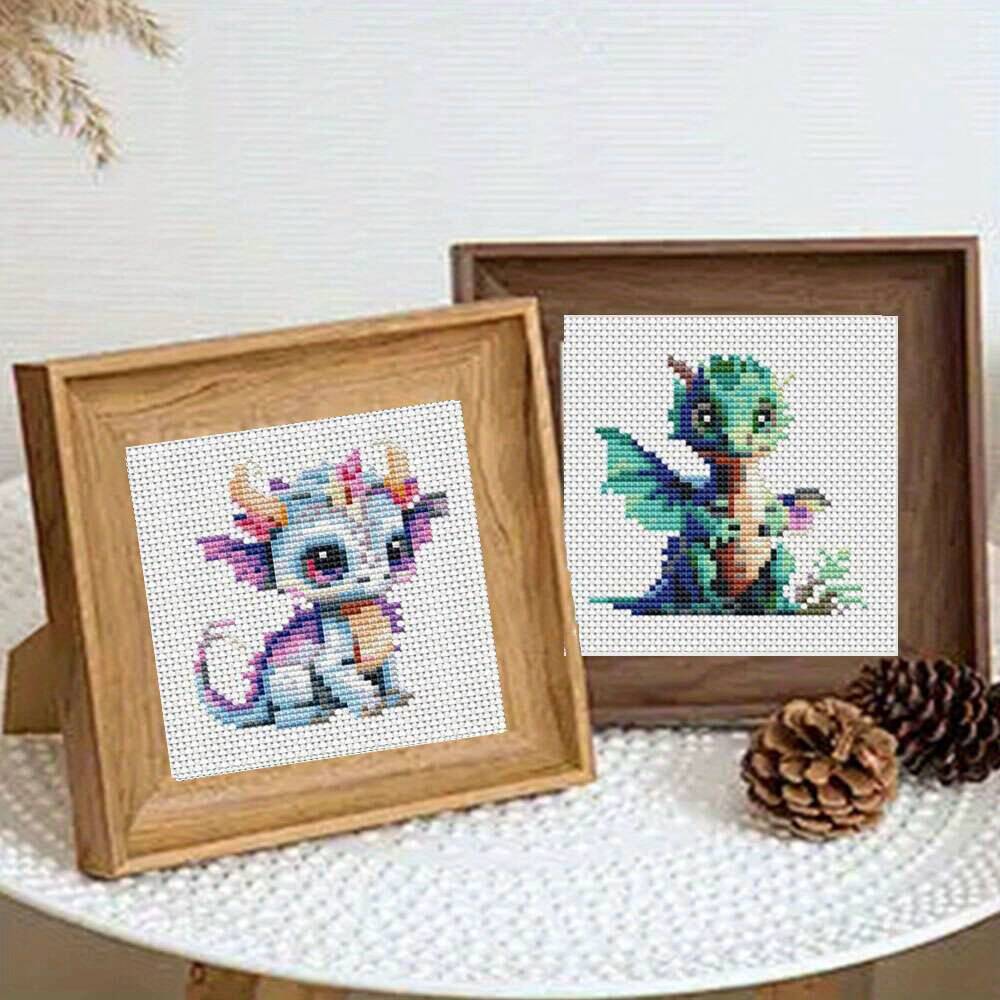 12Pcs Dragon Cross Stitch 11CT - Embroidery Job avis et prix