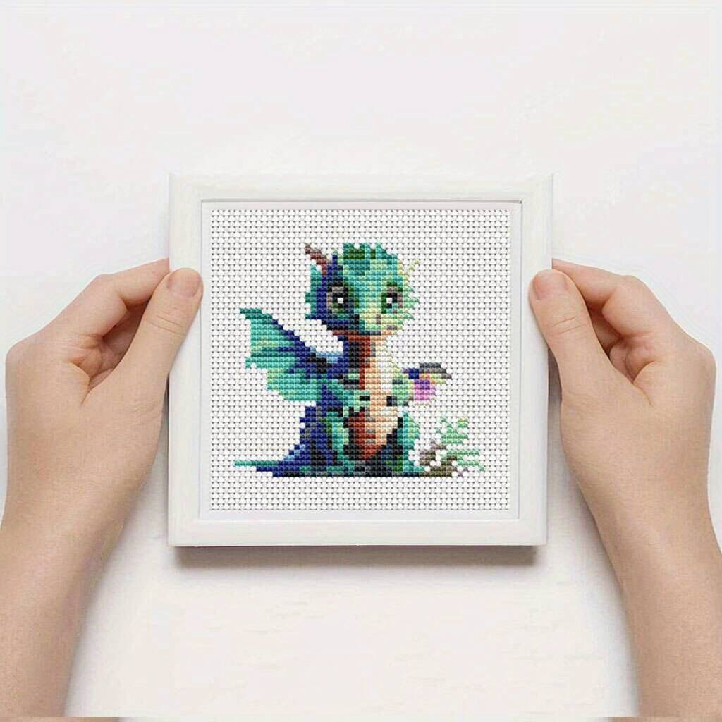 12Pcs Dragon Cross Stitch 11CT - Embroidery Job avis et prix