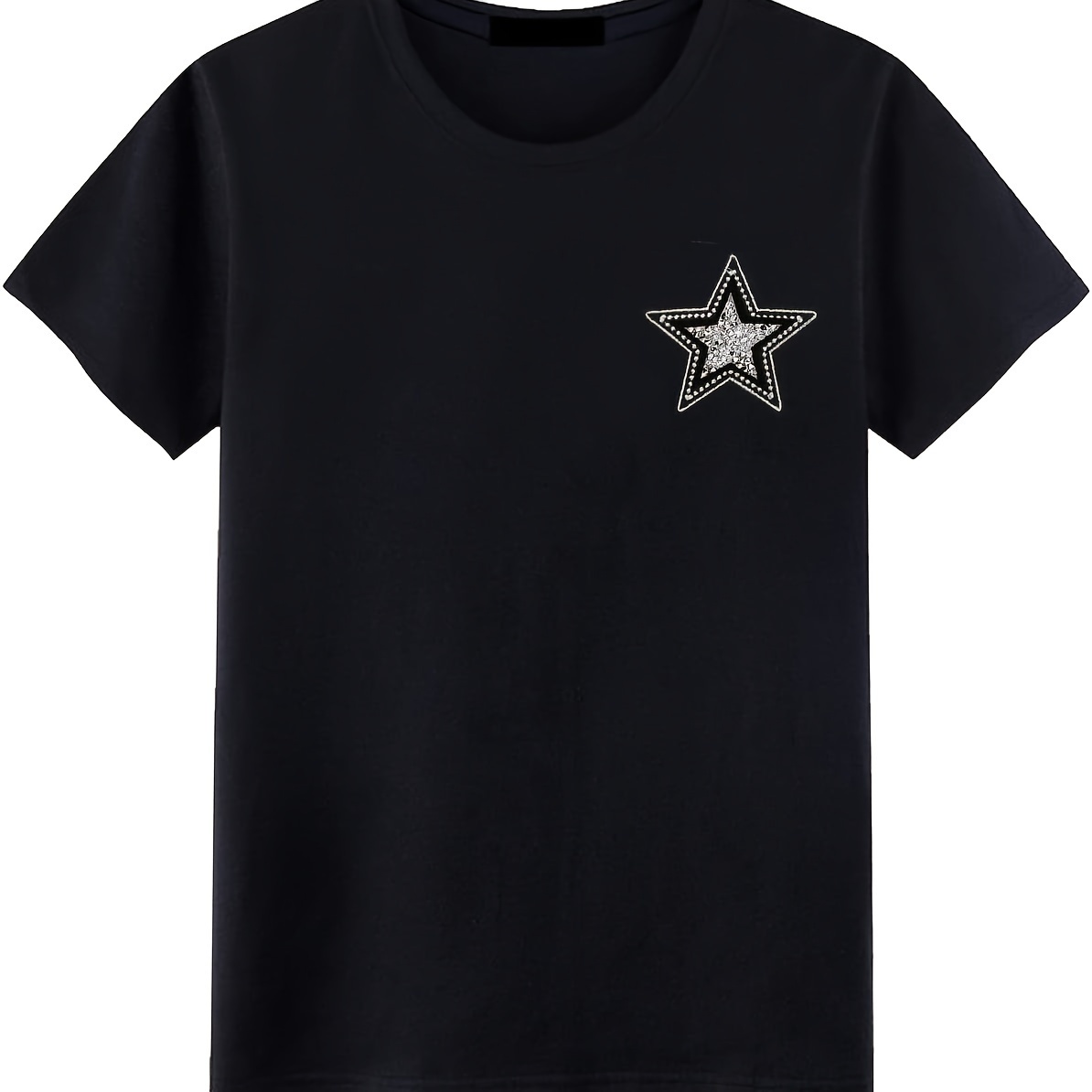 5 PCS Black and White Twinkle  - Embroidery On Jeans avis et prix