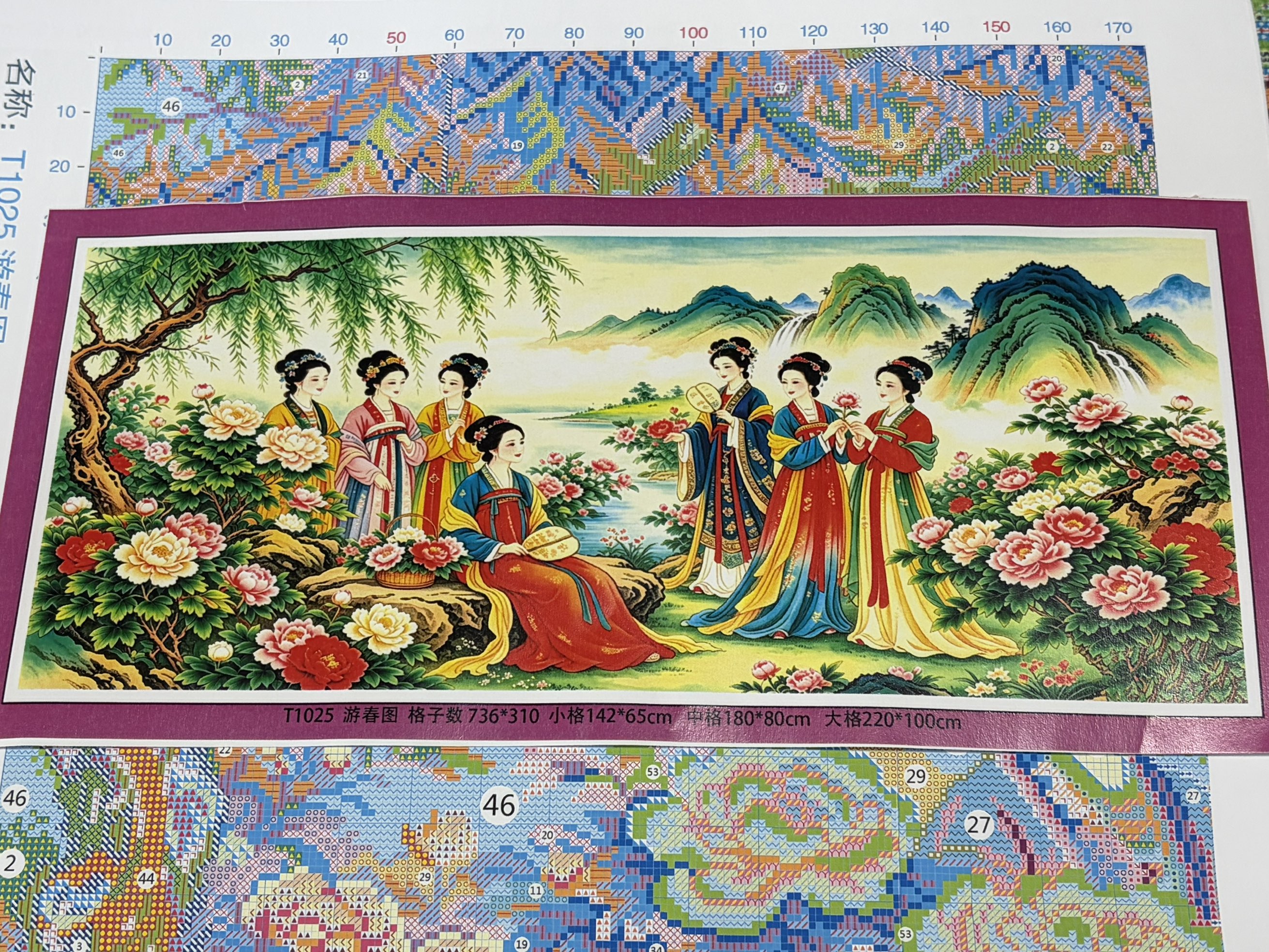 9CT 11CT 14CT Spring Garden An - Embroidery Job avis et prix