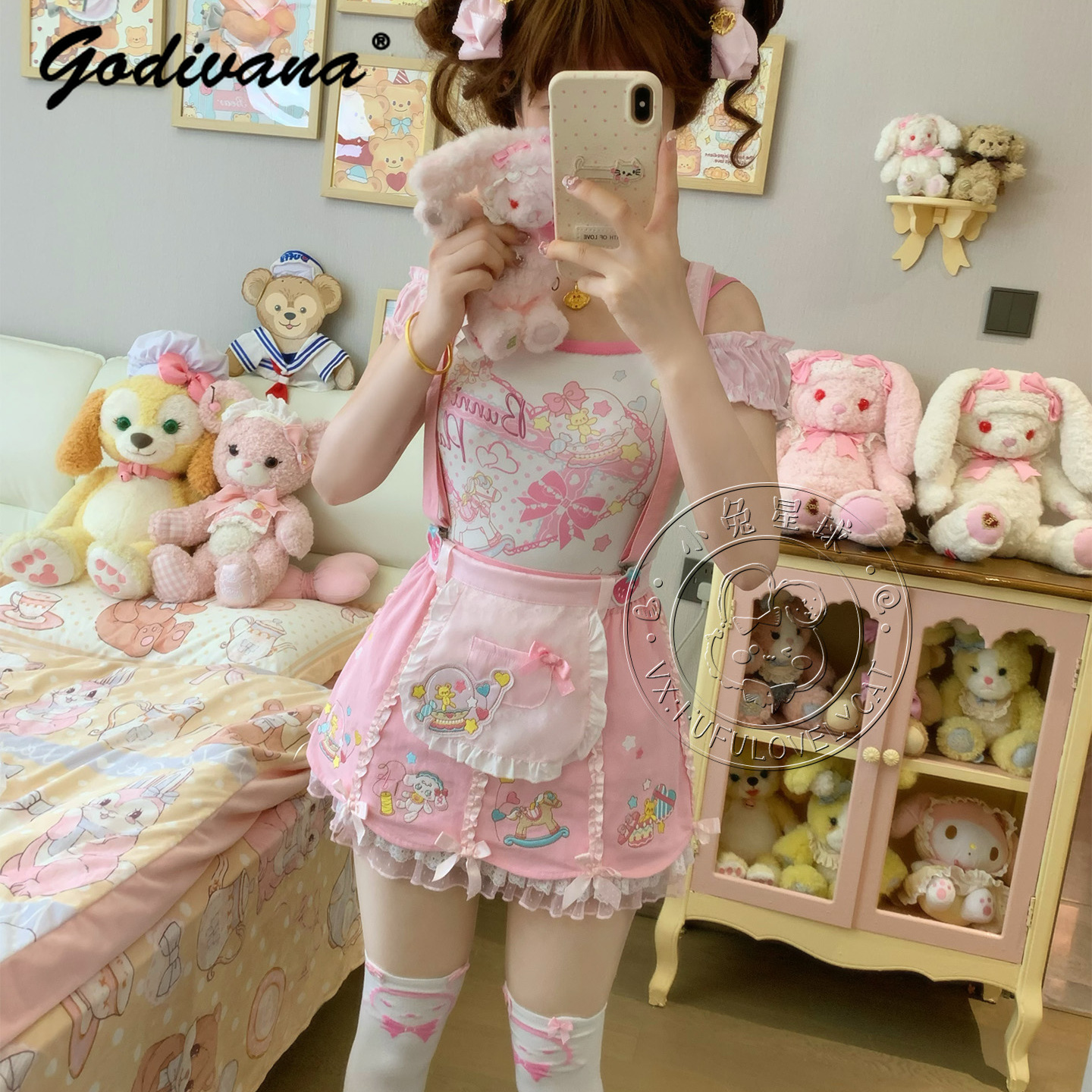 Lolita Daughters Clothes Cute  - Embroidery Uniform avis et prix