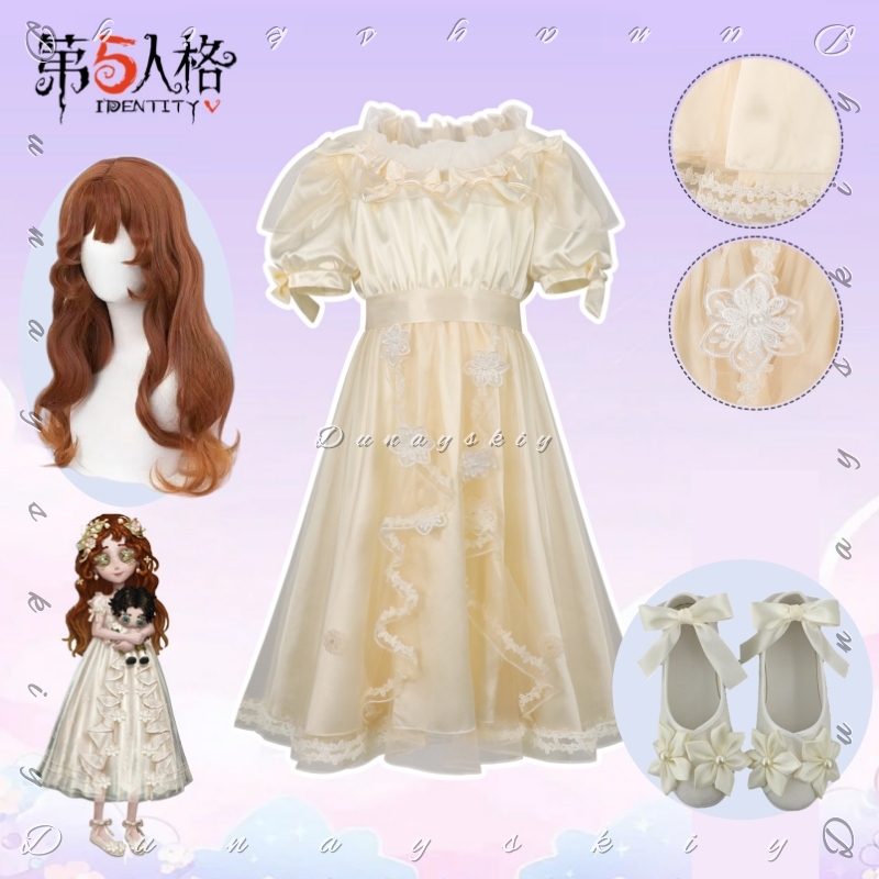 Identity V Little Girl Oedipus - Embroidery Yellow Dress avis et prix