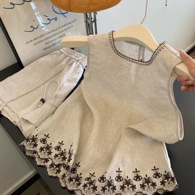 Simple Old Money Style Cotton  - Embroidery Uniform avis et prix