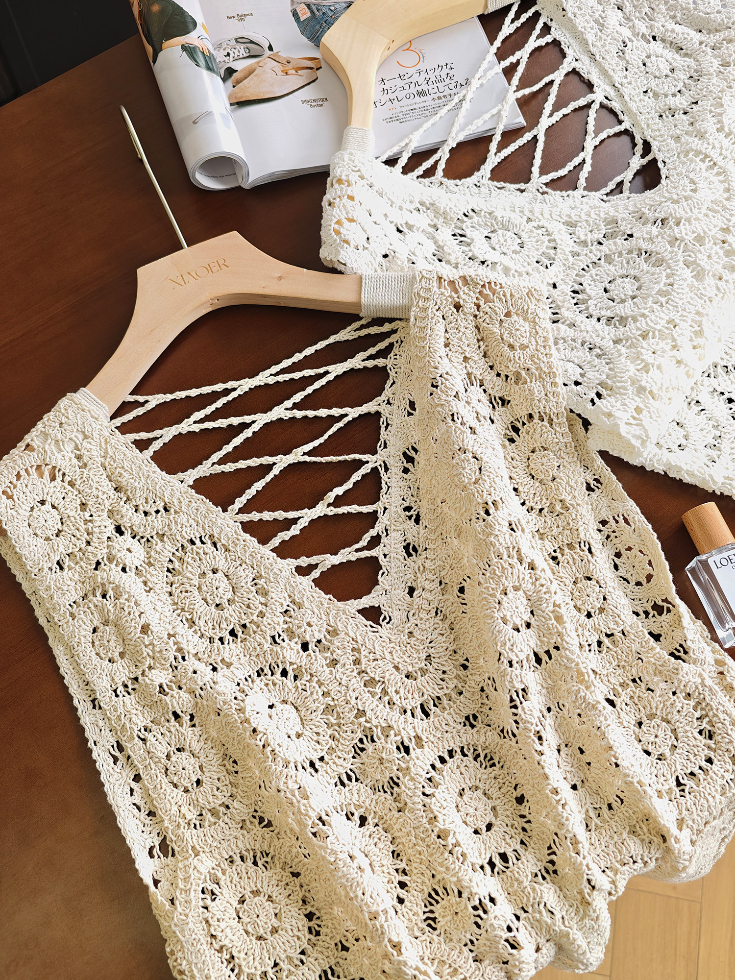 Women's Crochet Lace Tank Top  - Embroidery Job avis et prix