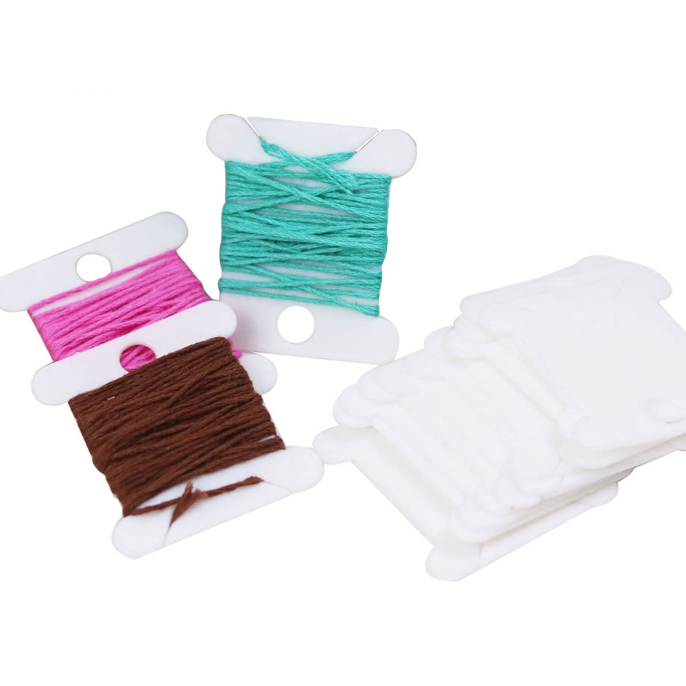 30pcs Plastic Floss Bobbins Se - Embroidery Tas avis et prix
