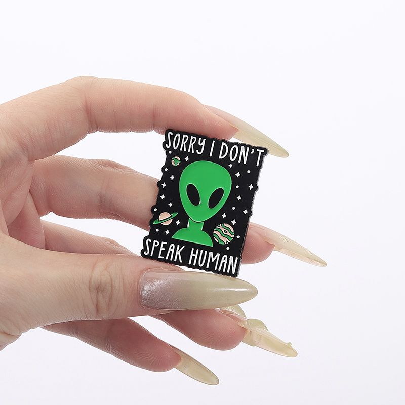 UFO We Come To Party Enamel Pi - Embroidery House avis et prix