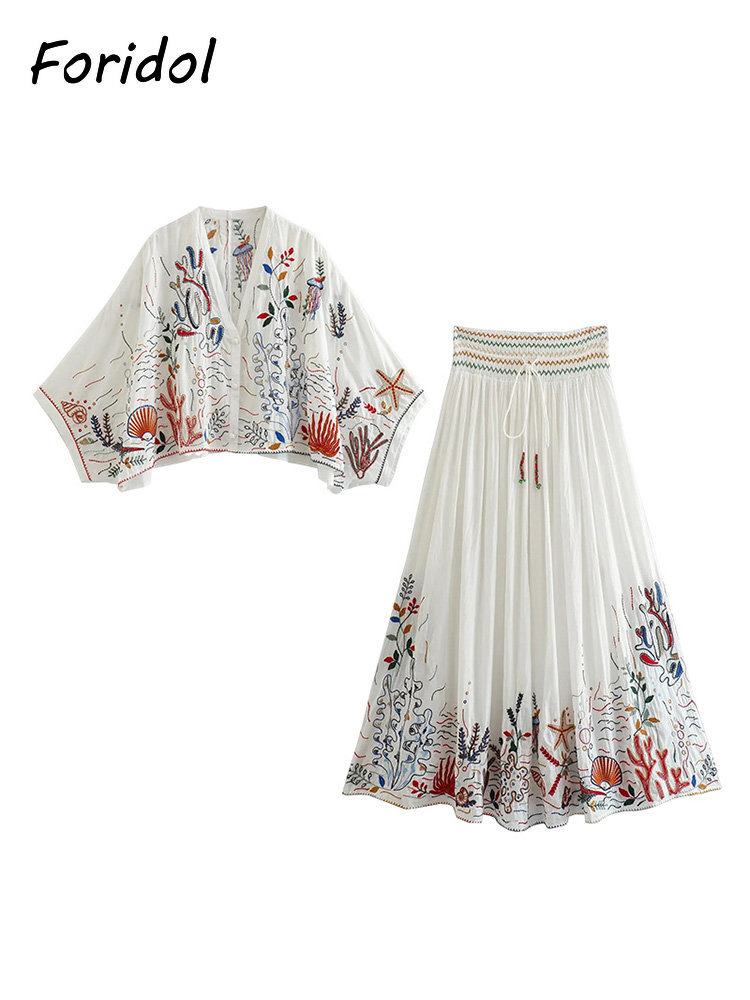 Foridol Marine Organism Embroi - Embroidery Uniform avis et prix
