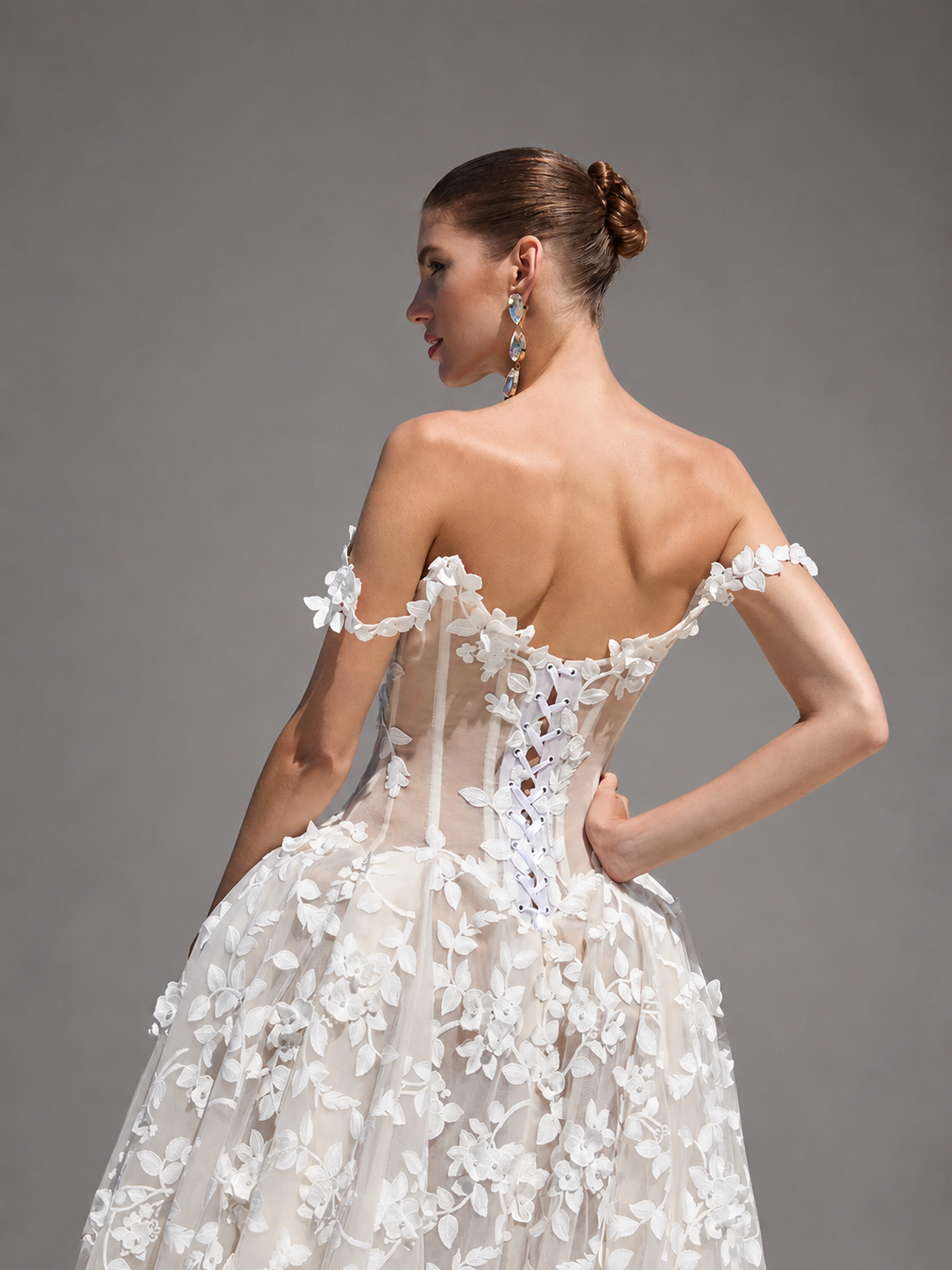 Floral Print Wedding Dresses L - Embroidery Online Designs avis et prix