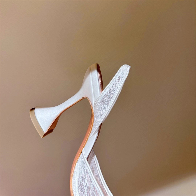 High-heeled sandals summer new - Embroidery Shoes avis et prix