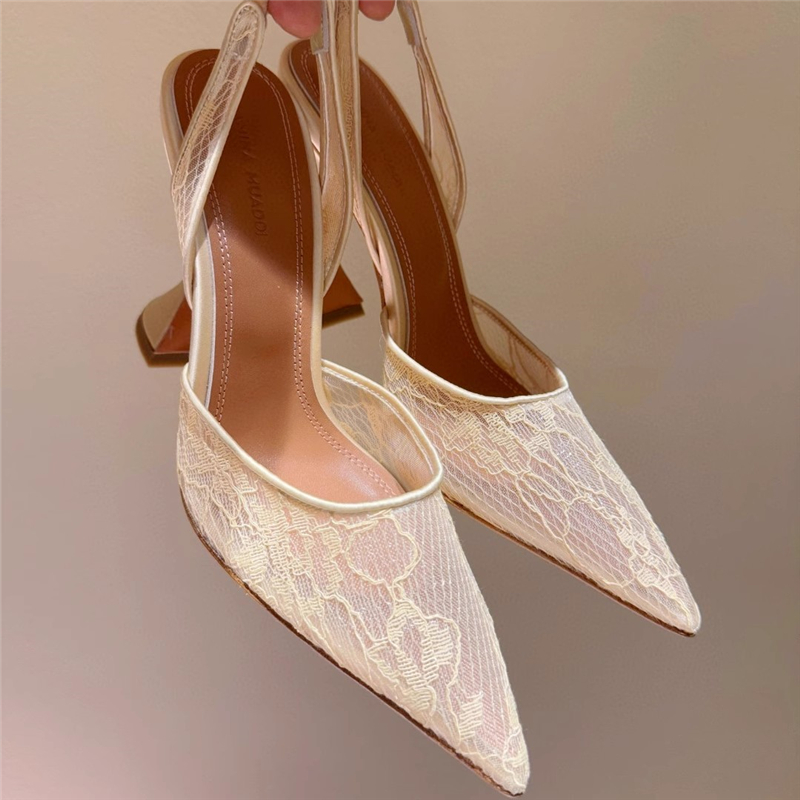 High-heeled sandals summer new - Embroidery Shoes avis et prix