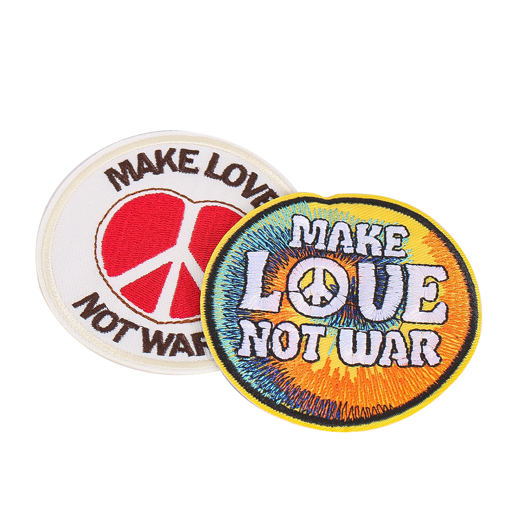 Anti War Make Love Not War Emb - Embroidery On Jeans avis et prix