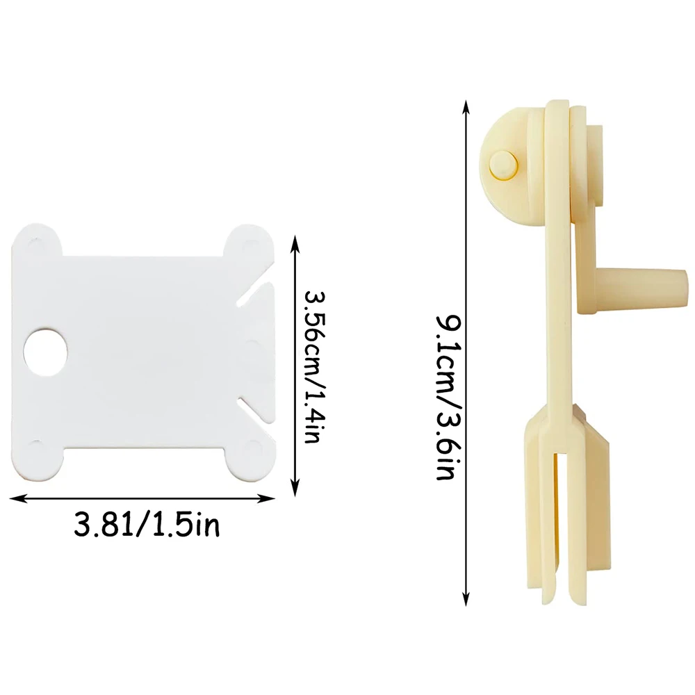 50/100Pcs Plastic Floss Bobbin - Embroidery Tas avis et prix