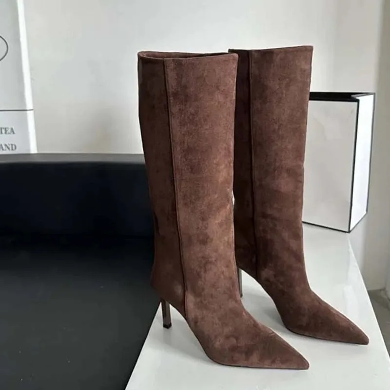 Luxury Women Long Boots Fashio - Embroidery Design Free avis et prix