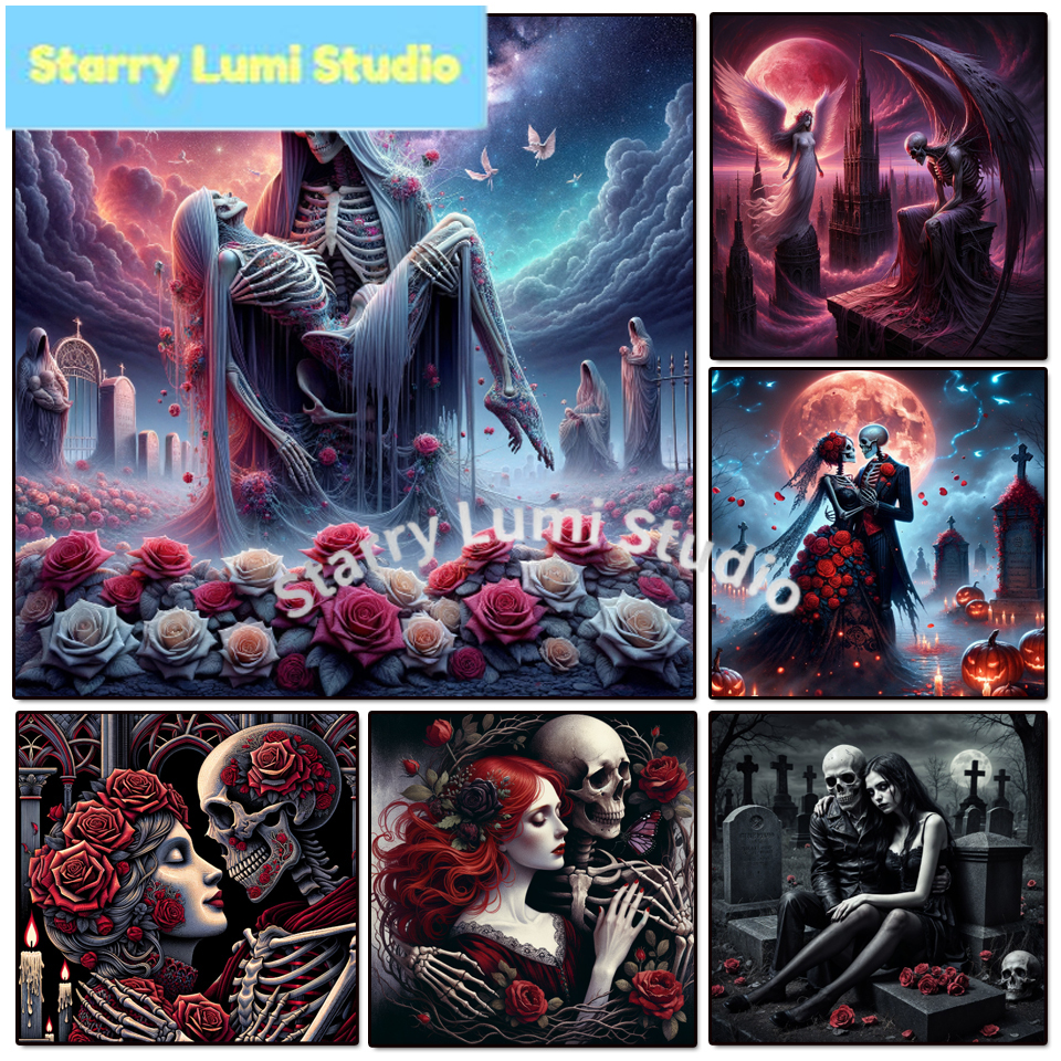 5D Diamond Painting Gothic Lad - Embroidery Gothic avis et prix