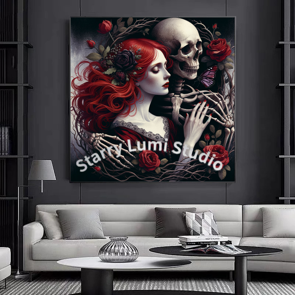 5D Diamond Painting Gothic Lad - Embroidery Gothic avis et prix