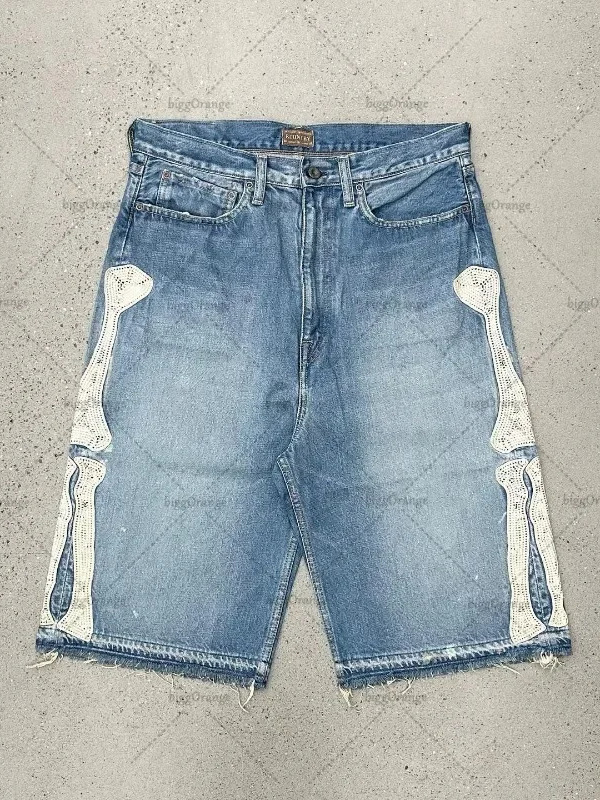 Deeptown Y2k Vintage Harajuku  - Embroidery On Jeans avis et prix