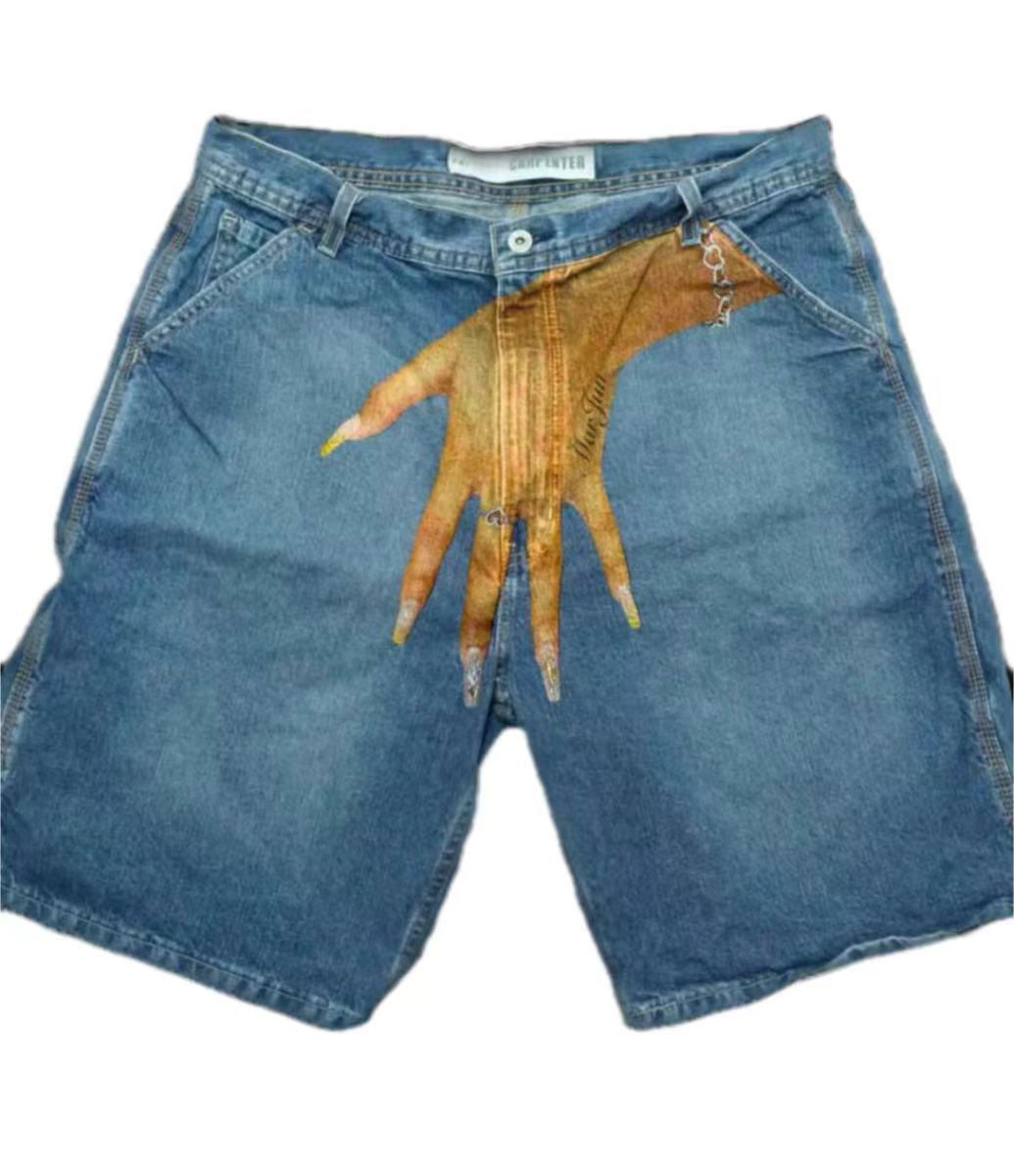 Deeptown Y2k Vintage Harajuku  - Embroidery On Jeans avis et prix