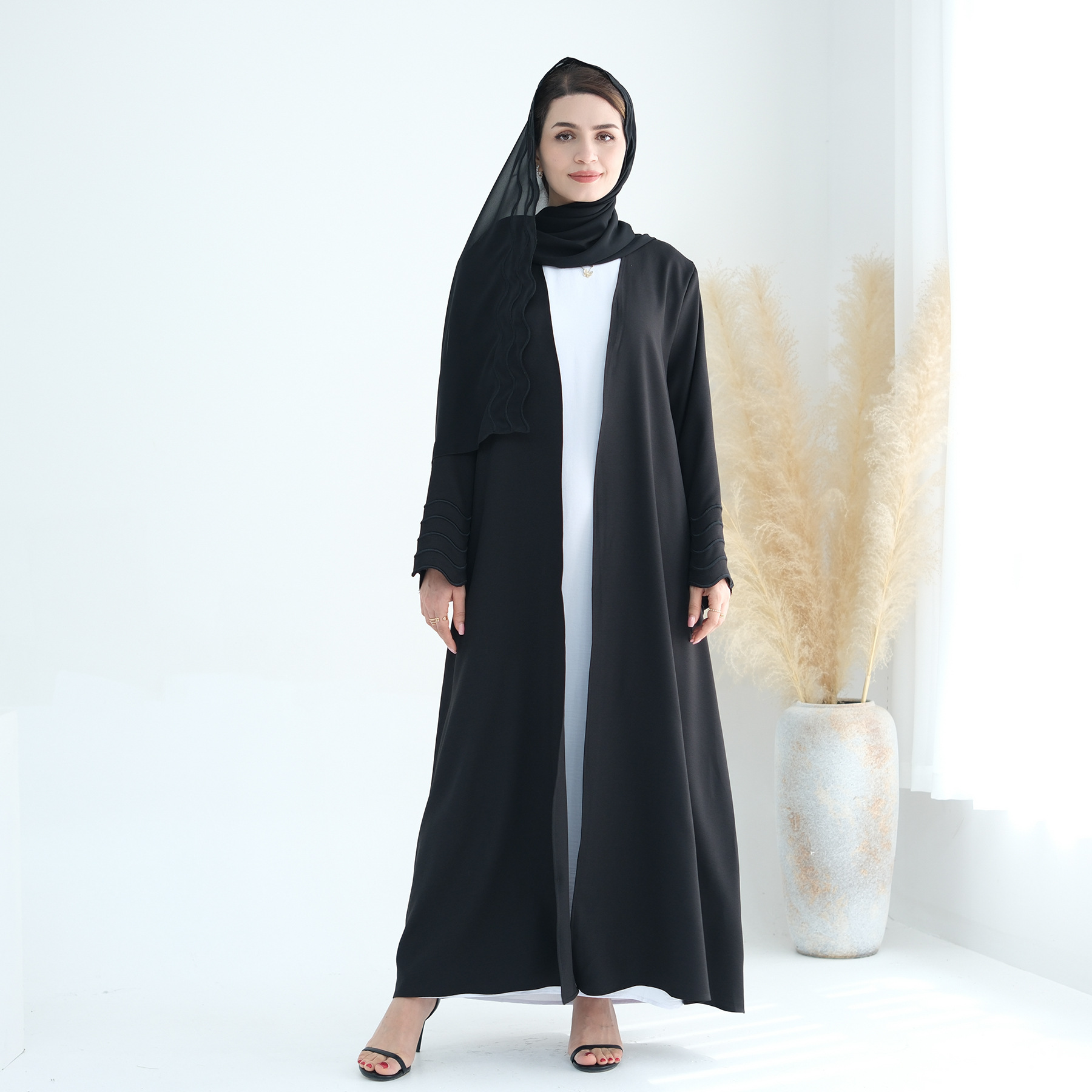 Eid Embroidery Muslim Women Hi - Embroidery Hijab avis et prix
