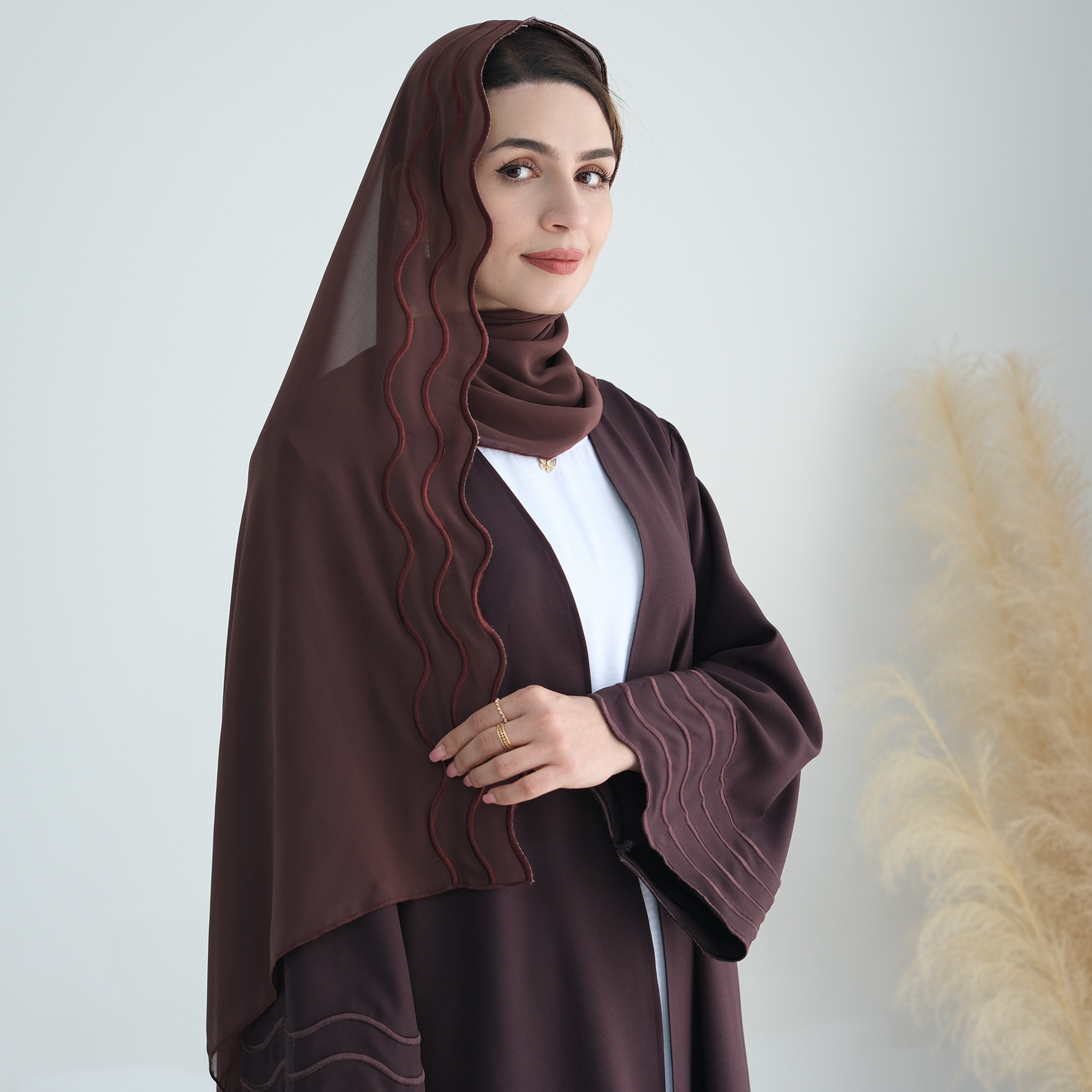 Eid Embroidery Muslim Women Hi - Embroidery Hijab avis et prix