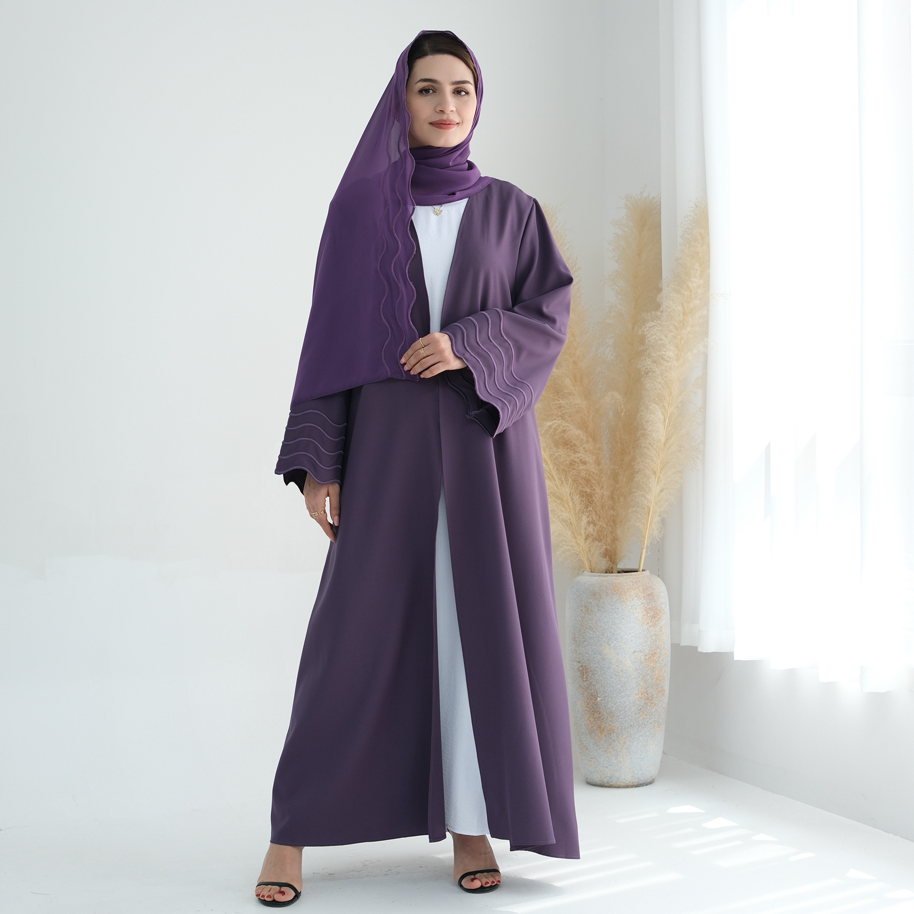 Eid Embroidery Muslim Women Hi - Embroidery Hijab avis et prix