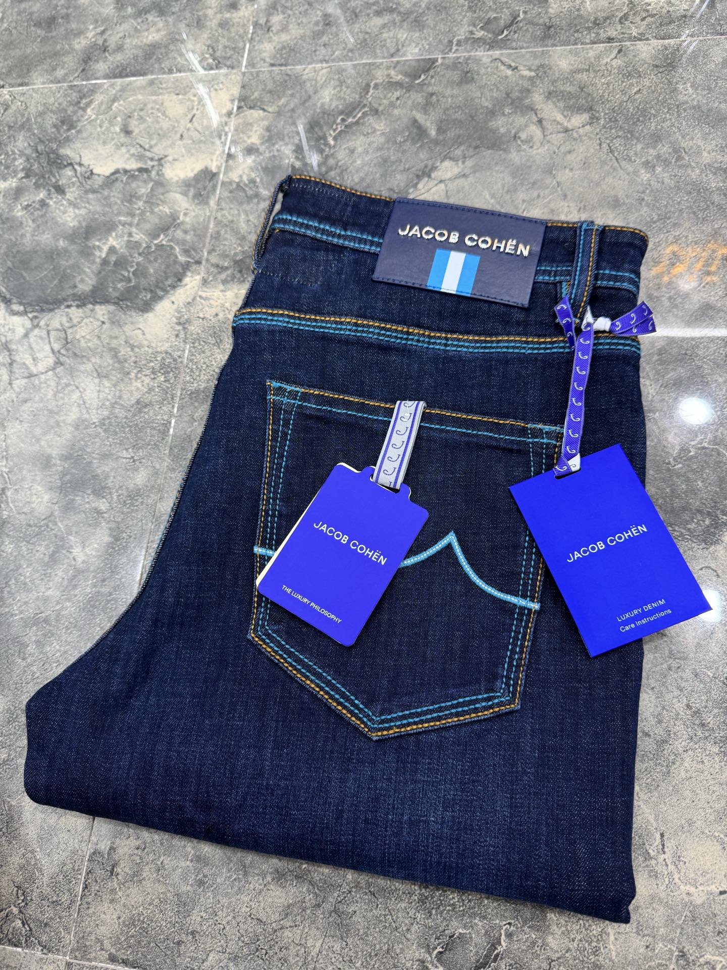 OECHSLI Jeans Thin Cotton Men  - Embroidery On Jeans avis et prix