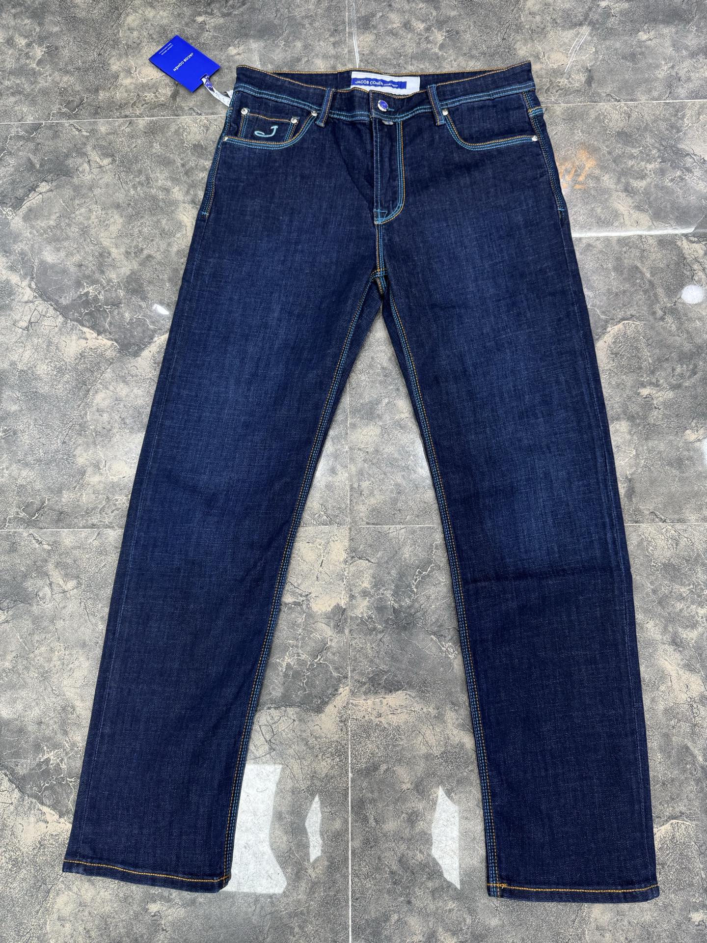 OECHSLI Jeans Thin Cotton Men  - Embroidery On Jeans avis et prix