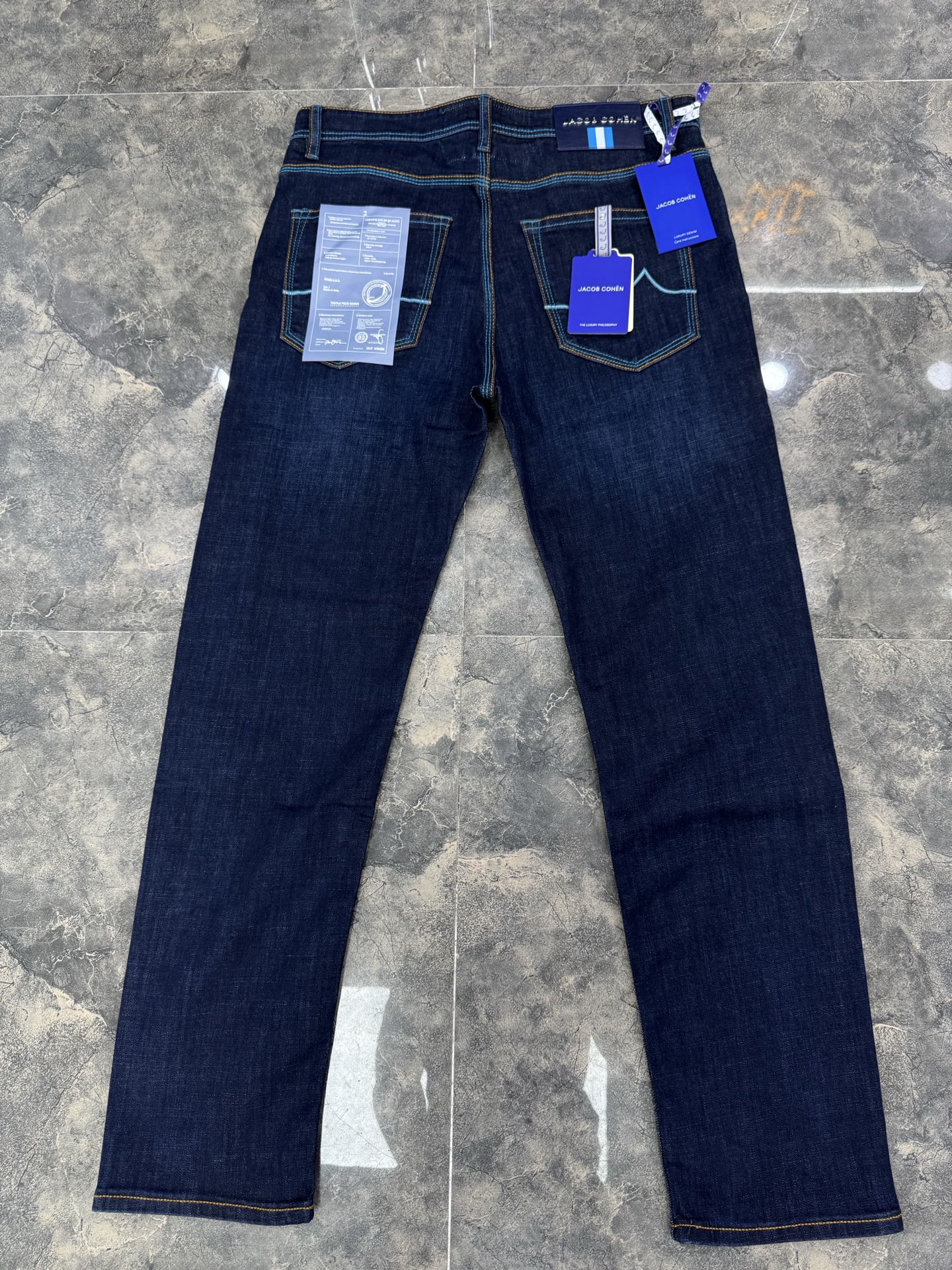 OECHSLI Jeans Thin Cotton Men  - Embroidery On Jeans avis et prix