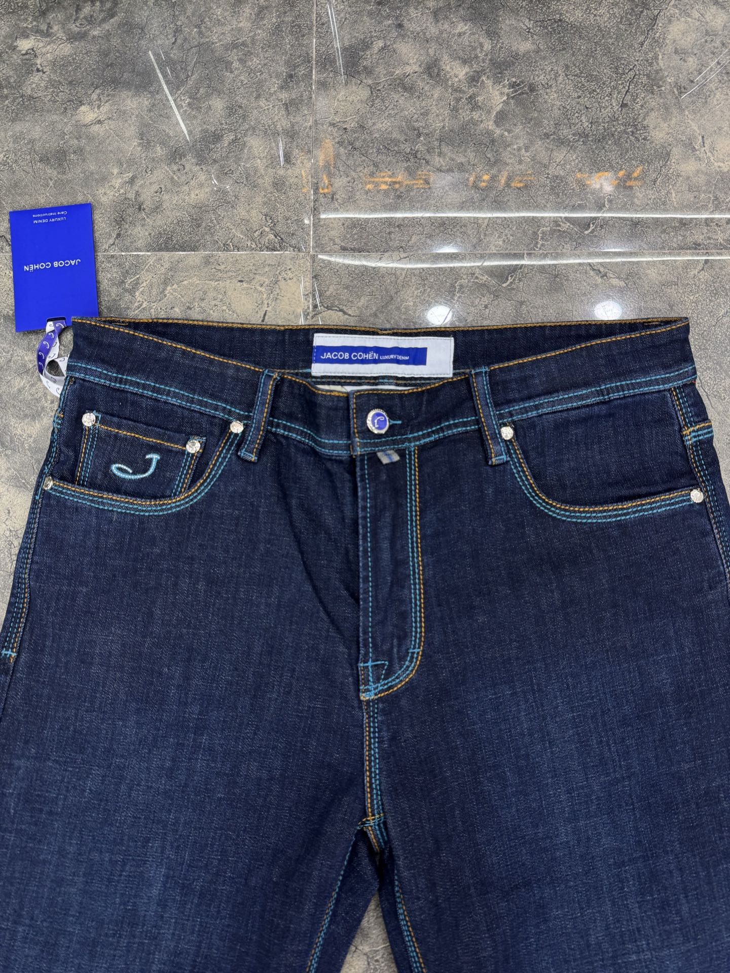 OECHSLI Jeans Thin Cotton Men  - Embroidery On Jeans avis et prix